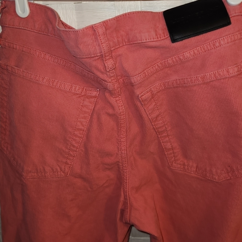 Lucky Brand Midrise Crop Coruroy Keans Sz 12 - Picture 4 of 8